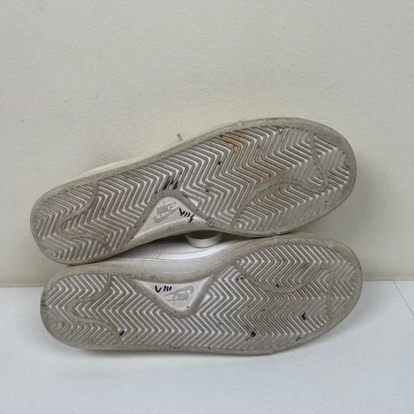 Nike Court‎ Royale White Leather Sneakers Women's Size 8.5 Athletic Shoes - Picture 5 of 6